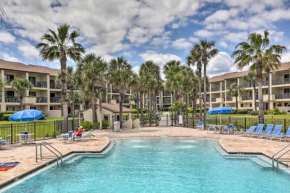 Beachside St Augustine Resort Condo, 6 Mi to Dtwn!